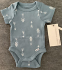 Modern Moments By Gerber Short Sleeve Onesie Newborn Brand New With Tags