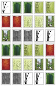 Bamboo Tapestry Wall Hanging Decoration for Room 2 Sizes Available - Picture 1 of 8