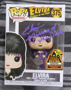 Funko Elvira Diamond 2500 Spooky Empire Exclusive w/hardcase signed w/JSA COA - Picture 1 of 11