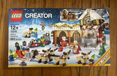 Lego 10245 Creator Expert SANTA'S WORKSHOP Christmas *RETIRED* *DAMAGED BOX* - Image 1 of 4