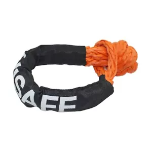 1/2" x 22" 56,000LBS Soft Shackle Recovery Rope for SUV Winch Snatch Off Road - Picture 1 of 13