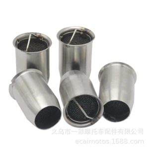 51mm 60mm small displacement motorcycle stainless steel muffler silencing plug - Picture 1 of 4