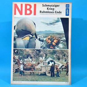 NBI 22/1966 RDA resina Dummerstorf Leipzig Vietnam presa del Nilo Johannes Becher B - Imagen 1 de 1