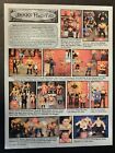 Jakks Pacific WWE Wresting Action Figures Preview Page ~ Magazine PRINT AD 2005