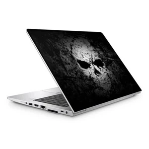 Skull Skin Sticker Wrap to Cover HP Elitebook 830 G5 G6 Top Lid Australian Made - Picture 1 of 1