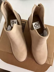 Neu mit Etikett Dolce Vita DV8 Wildleder Leder Shai Stiefelette Bootie hellbraun Größe 6 - Bild 1 von 7