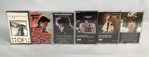 Cassette Tape Lot x6 RICK SPRINGFIELD Beginnings Working Success Hard Tao Life - Picture 1 of 17