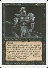 Hypnotic Specter Revised PLD Black Uncommon MAGIC THE GATHERING CARD ABUGames