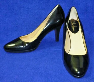 Cole Haan DAMENPUMPS 10 AA CHELSEA SCHWARZ LACKLEDER 4"-ABSATZ SCHUH - Bild 1 von 6