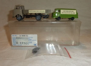 9/24 X W50/Barkas Wendefahrzeuge Propaganda DDR Modellauto H0 1:87 Eisenbahn - Picture 1 of 9