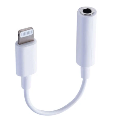 8 Pin to 3.5 mm Headphone Stereo Jack Adapter Aux Cord Converter for Music - Image 1 of 4