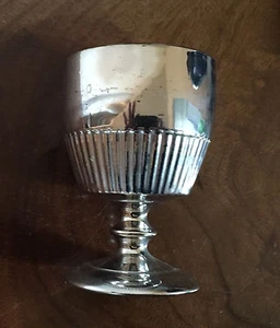 Jarrón antiguo del siglo XIX inglés plata brillo perla Rummer cáliz Staffordshire - Imagen 1 de 11