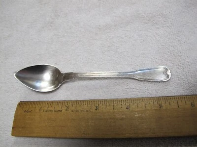 Early FRENCH-LOOK Fiddle Thread Silver TEASPOON-n and 2 marks-Unknown Origin - Image 1 of 4