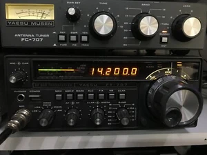 Yaesu HF Transceiver FT707 and FC707 tuner - Zdjęcie 1 z 7