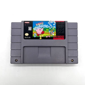 Kirby's Avalanche SNES Super Nintendo Entertainment System 1995 auténtico - Imagen 1 de 4