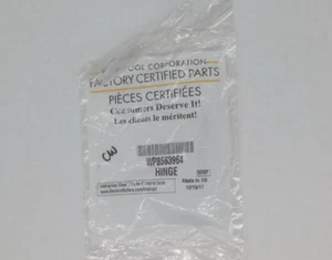 BRAND NEW OEM WP8563964 Whirlpool Door Hinge L-029 - Picture 1 of 1
