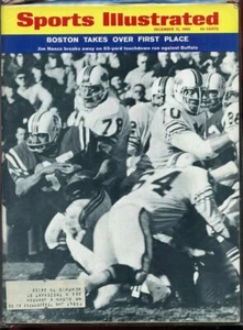 Sports Illustrated December 12, 1966 Boston Patriots Jim Nance - Picture 1 of 1