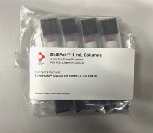 Tosoh - SkillPak 1mL Columns, Toyopearl GigaCap CM-650M x 5, 7mmx25mm, 4 pack - Picture 1 of 3