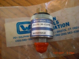 Whitman Controls W117G-3H-C12TB Ultra Pure SS Druckschalter einstellbar - Bild 1 von 3