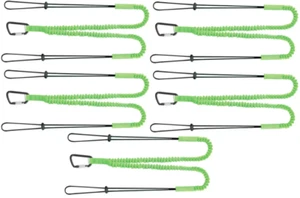 LOT OF 5, MAXIMUM SAFETY Hi-Vis Double Leg Tool Lanyard - Picture 1 of 3