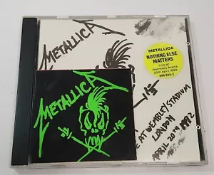 Metallica Live At Wembly Stadium 20/4/92 CD Hype Sticker 866895-2 Maxi-Single - Picture 1 of 5