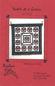 Hearts at a Glance - Quilting Pattern from Priceless Pieces By Leona Price