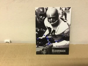Mike McCormack Autographed Card - 1997 UD NFL Legends Football - Browns - Picture 1 of 1
