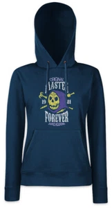 Evil Master Forever Damen Hoodie Kapuzenpullover Gaming Fun Games Gamer Skull - Picture 1 of 1