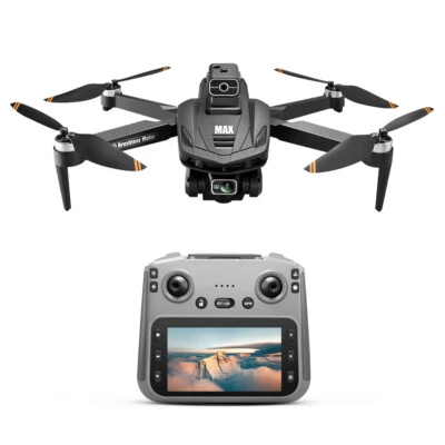 4.5" RC Screen GPS Return Intelligent Obstacle Avoidance 5G HD Camera Drone - Image 1 of 4