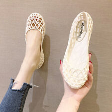 Ladies Spring/Summer Fashion Joker Hollow Breathable Flat Sandals Shoes