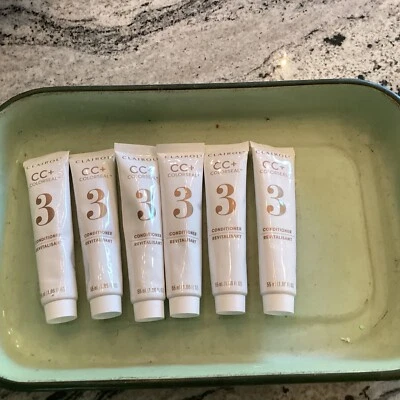 Lot of 6 Clairol CC+ Colorseal 3 Conditioner 1.86 FL. OZ. NEW - Image 1 of 3