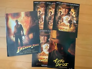INDIANA JONES & the Crystal Skull Harrison FORD Japan PRESSBOOK Shia LeBoeuf - Picture 1 of 12