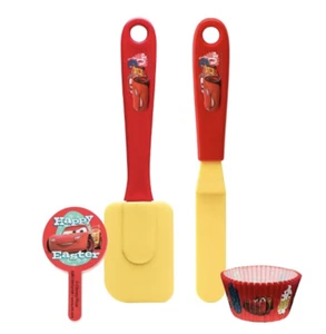 Cupcake Spatel Set Disney Cars Zak Designs 4-teilig - Kinder Aktivität Neu im Karton - Bild 1 von 7
