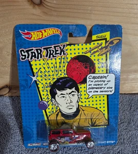 HOT WHEELS STAR TREK REAL RIDERS SULU MIDNIGHT OTTO BRAND NEW FREE US SHIPPING - Picture 1 of 3