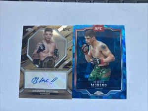 2024 Topps Cromo UFC - Marcas de Campeones Autógrafos Brandon Moreno Combo - Imagen 1 de 4
