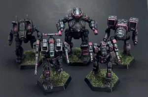 Battletech Wolf's Dragoons Assault Star Box Well Painted Catalyst - Picture 1 of 17