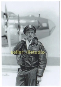 FOTO 4x6 ROBERT LANSING-Gen. Savage 12 en punto de alto RARA en COMO NUEVA #7 - Imagen 1 de 1
