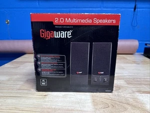 Gigaware 2.0 Multimedia Speakers Brand New in Box Model 4000337 - Afbeelding 1 van 7