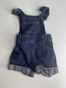 Vintage Mambro Jeans Overall Shortalls Größe 18 Monate - Bild 1 von 6