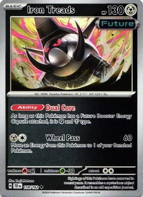 Iron Treads Reverse Holo Uncommon SV05: Temporal Forces 118/162 NM - Image 1 of 2