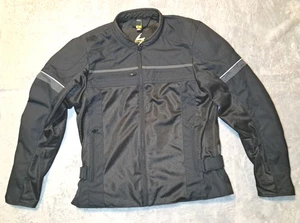Scorpion EXO Cargo Air Women's Jacket Black Rhino Mesh Armored Large - Foto 1 di 14