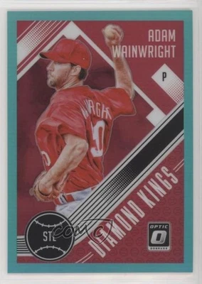 2018 Panini Donruss Optic Diamond Kings Aqua Prizm /299 Adam Wainwright #30 - Image 1 of 2