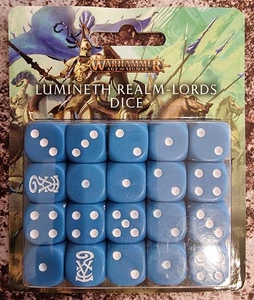 Warhammer AOS - Confezione Dadi Lumineth Realm - Lords - Sigillato - Foto 1 di 1