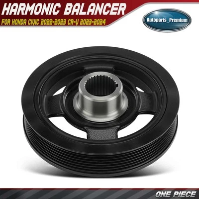 Crankshaft Pulley for Honda Civic 2022-2023 CR-V 2023-2024 1.5L 2.0L 1381064AA01 - Image 1 of 4