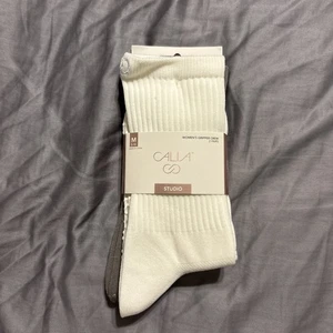 Neu mit Etikett Calia Gripper Crew-Damensocken wolken/grau – Schuhgröße 5-10 24 $ - Bild 1 von 2