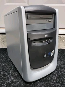 HP Pavilion XG833 Desktop Computer Tower Intel Celeron 766mhz 64mb RAM NO HDD/OS - Picture 1 of 21
