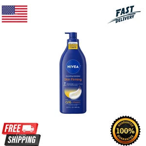 NIVEA Nourishing Hydration Body Lotion Q10 & Vitamin C 16.9oz Pump 72-Hour Moist - Picture 1 of 5
