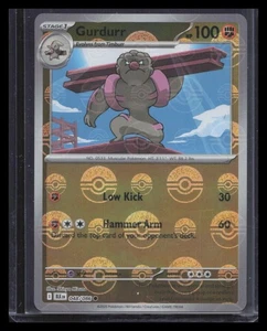 Gurdurr 048/086 - (Poke Ball Pattern) - Pokemon SV: Black Bolt ENGLISH NM - Picture 1 of 2