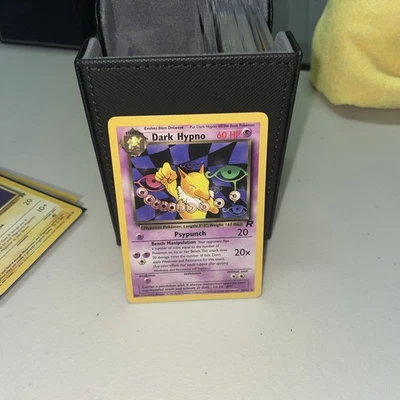 Pokemon Dark Hypno Non-Holo Unlimited Rare Card 9/82 NM Near Mint 2000 WOTC TCG - Image 1 of 2