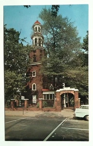 Christus Kirche Alexandria VA Historischer Glockenturm Vintage Postkarte - Bild 1 von 2